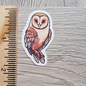 10/$10 Owl Sticker Bird Hoot Owlet Colorful Cartoon